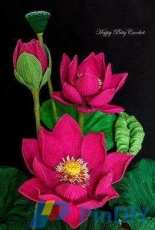 Happy Patty Crochet - Sacred Lotus Flower