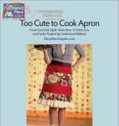 Cool Girls Quilt-Too Cute to Cook Apron