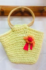 Bag Crochet tshirt yarn
