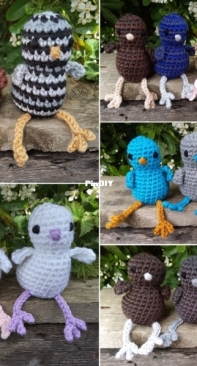 Crochet at Teris - Teri Hamilton - Chunky Funky Birds - Free