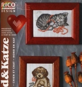 RICO Design-Book 21-Hund und Katze/ Dog and Cat