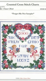Ellen Maurer Stroh EMS 069 - Forget-me-not Sampler XSD