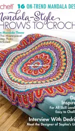 Crochet! Special Edition "Mandala-Style Throws To Crochet" - September 2020