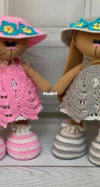 Gala Toys Shop - Galina Ptashkina - Pink dreams clothes set for bunny and cat