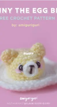 Amiguriguri - Majo Esguerra - Sunny the Egg Bear - Free