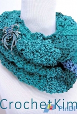 CrochetKim-  Kim Guzman- Rockin' The Changes Infinity Scarf- Free