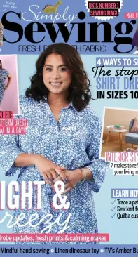 Simply Sewing Issue 91 - January 2022