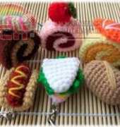 Sky Magenta - Miniature Swiss Roll and Bread