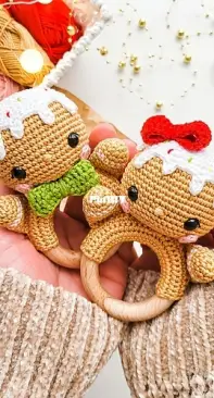 Fairy Toys by Inna Chi - Inna Chi Hm - Inna Chibinova / Chybinova -  Gingerbread rattle  - any language