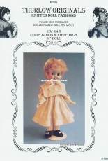 Thorlow Originals Knitted Doll Fashions KDF 494B Composition Body by Doris Thurlow