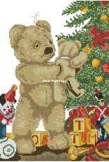 DMC The Teddy Tum Tum Collection -  Dressing the Tree