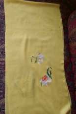 bright yellow cashemere scarf