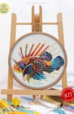 Awesome Pattern Studio C545 - Mandala Dragonfish