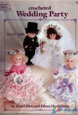 ASN - American School of Needlework - Hazel Pitre and Eileen Henkelman - 1065 Crocheted wedding party