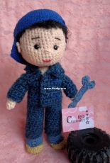 mechanic doll