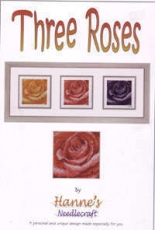 Three Roses by Hannes Needlecraft
