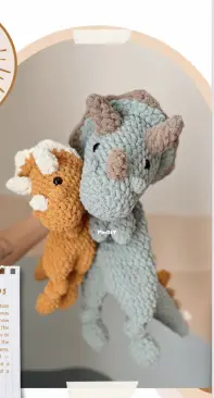 Mama Made Minis - Triple Triceratops