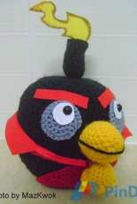 Be A Crafter xD - Maz Kwok -Angry bird space version Black bird - Free