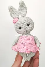 Crochet Toys Basket - Olga Lukoshkina - Crochet Bunny