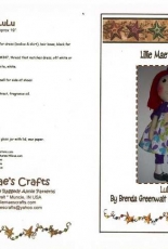 Lulu by Brenda Greenwalt of Lillie Mae's Crafts-Free