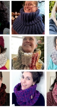 Laura Landauer - CraftWrx - Super Simple Cowl - Free