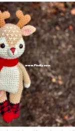 Crafty Gibbon - Anne Farichai - Russo the reindeer