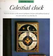 discovering needle craft needlepoint project 25 celestrial clock