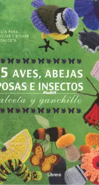 75 Aves, Abejas, Mariposas E Insectos - Lesley Stanfield - Spanish