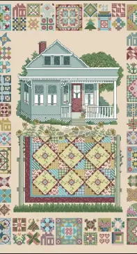 Designs by Linda Myers NS-05 Cottage Quilts XSD