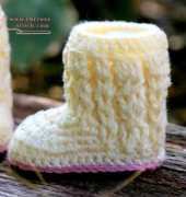 Cable Boots By TwoGirlsPattern