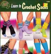 American School of Needlework 1308 Learn to Crochet Socks by Kathy Wesley