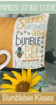 Primrose Cottage Stitches - Bumblebee Kisses