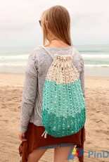 Gleeful Things -Julie King - Seafoam Beach Backpack