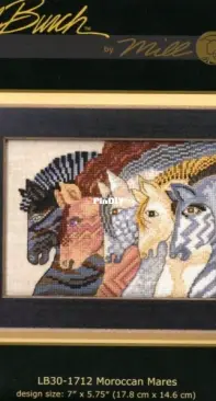 Mill Hill - Laurel Burch LB30-1712 Moroccan Mares XSD