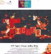 Designer Stitches D74 Tigger's  Autumn Spelling Blocks