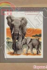 Vervaco PN-0021576 Elephants Journey (Elephants en route)
