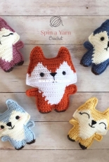 Spin a Yarn Crochet - Jillian Hewitt - Pocket Fox Free Crochet Pattern - Russian - Translated - Free