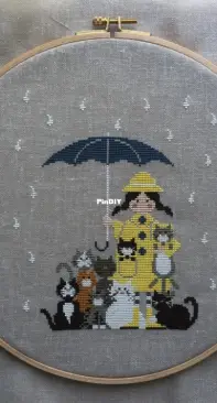 Cats in The Rain by Madame Chantilly