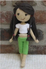 Crochet Cute Dolls - Carola Kaiser - Summer Girl - English