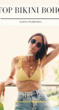 Santa Pazienzia - Estefanía González Vázquez - Top Bikini Boho - 2021 - Spanish - Free