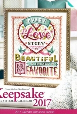 Every Love Story by Emma Congdon from Cross Stitch & Needlework Keepsake Calendar 2017 PCS + XSD