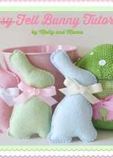 Molly and Mama- Lauren Wright- Easy Felt Bunny-  free