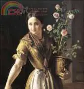 Golden Kite 2581 - Girl with Roses