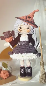 Moonlight Crochet - MoonlightCrochet89 - Nguyet Vu Thi / Nguyệt Vũ Thị - Kelsey Doll