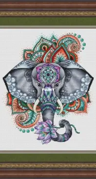 Elephant by Nadezhda Kazarina