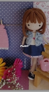 Ponto a Ponto Handmade - Carla Vigliucci - Doll Alys