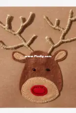 DMC - Rudolph Christmas Card - Free