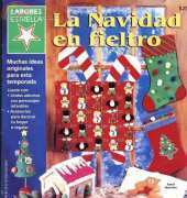 Labores estrella -La Navidad en Feltro - Spanish