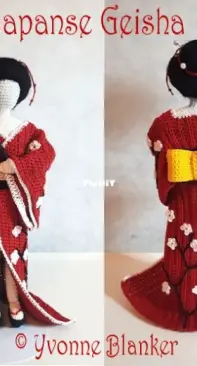 Yvonnes Crochet Art - Yvonne Blanker - Japanese Geisha - Dutch