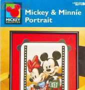 Leisure Arts 3077 Mickey and Minnie Portrait